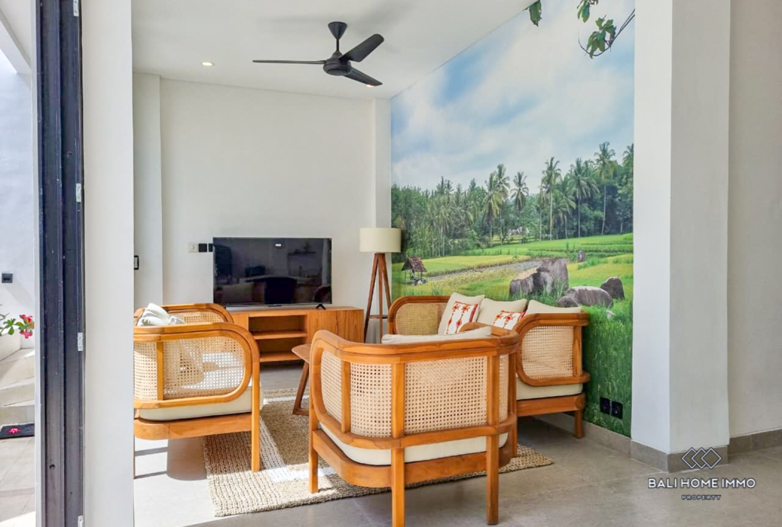 Brand New 2 Bedroom Villa for sale in Bali Pererenan North Side view 2