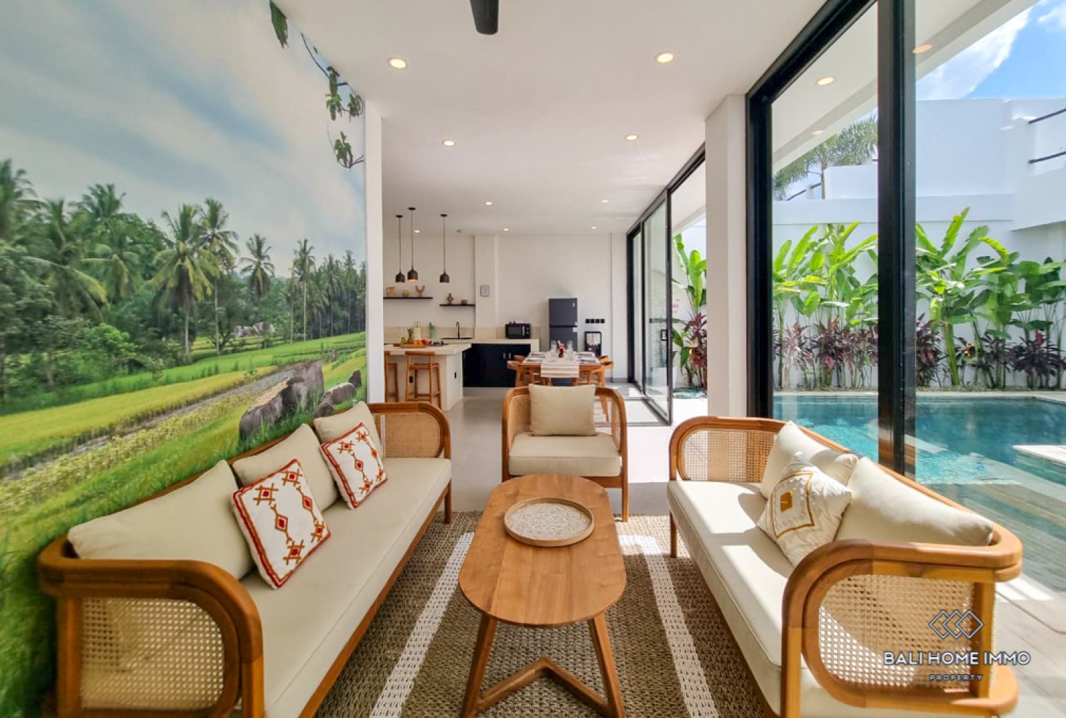 Brand New 2 Bedroom Villa for sale in Bali Pererenan North Side view 5