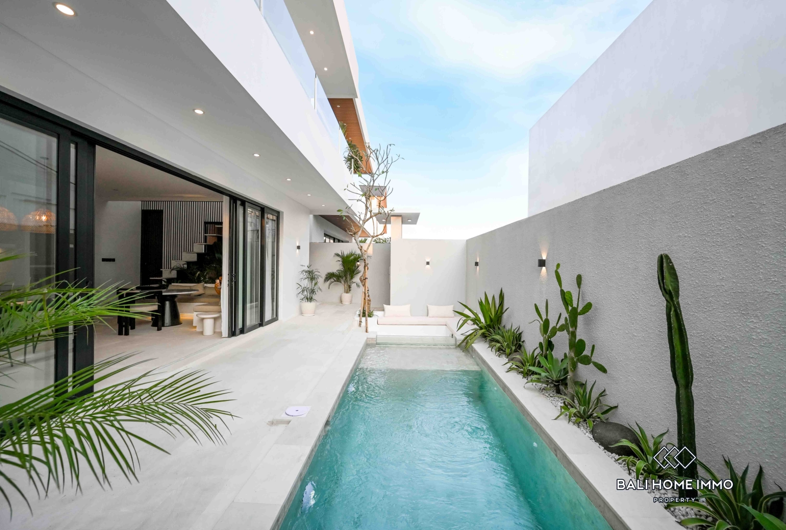 Villa 2 Kamar Baru Dijual Hak Milik di Sisi Perumahan Canggu Bali view 17