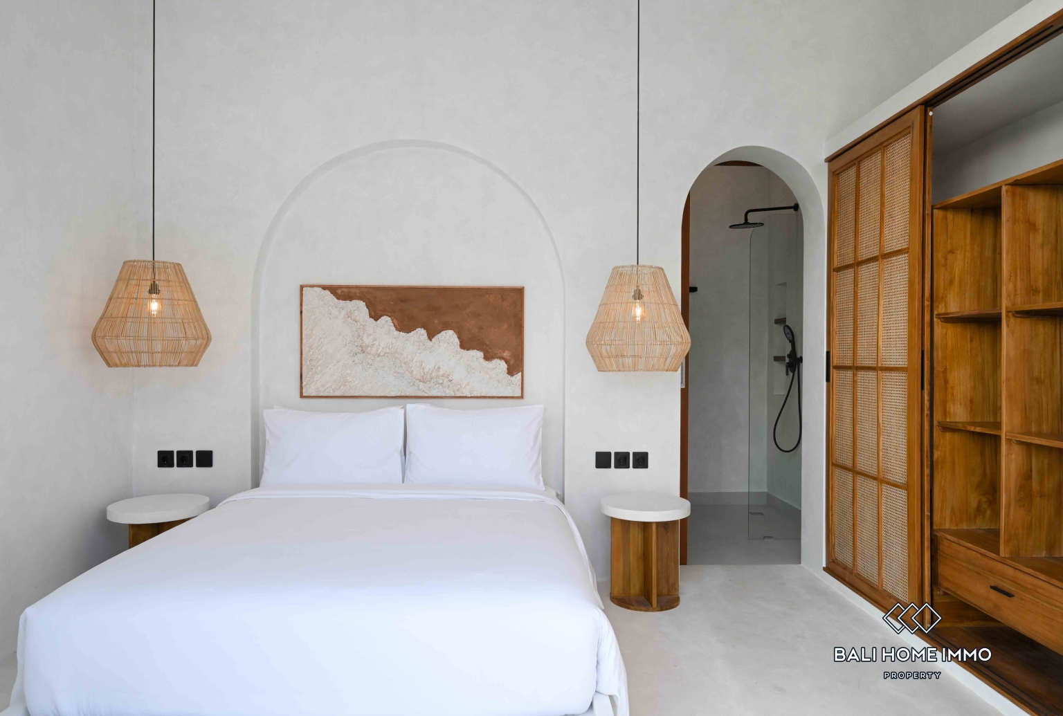 Villa 2 Kamar Baru Dijual Hak Milik di Sisi Perumahan Canggu Bali view 11