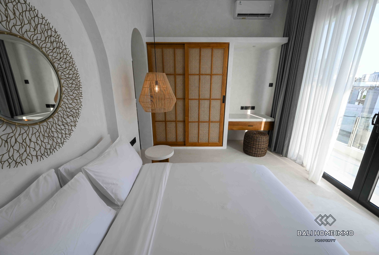 Villa 2 Kamar Baru Dijual Hak Milik di Sisi Perumahan Canggu Bali view 10