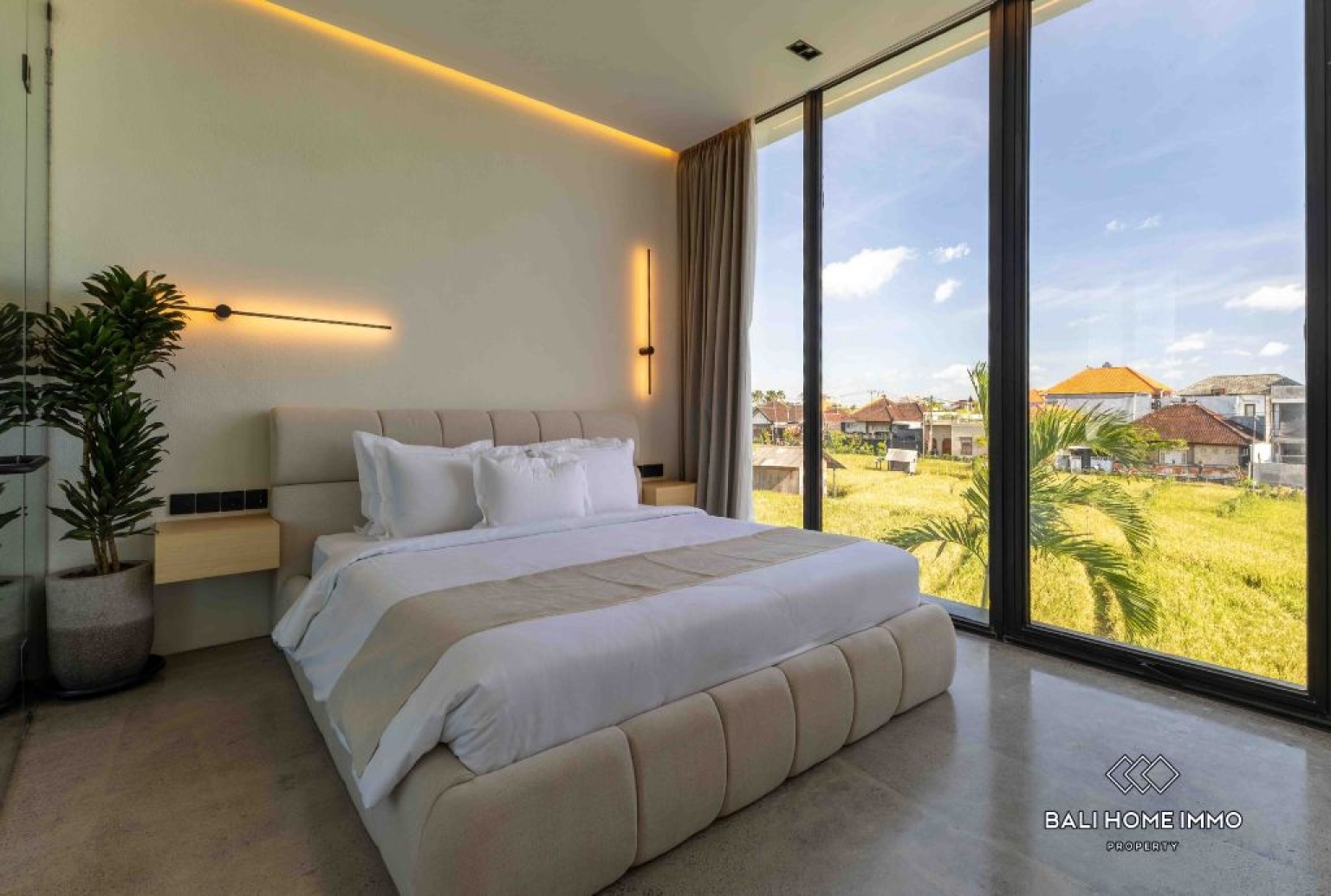 Villa neuve de 2 chambres à vendre en bail à Canggu Berawa view 10
