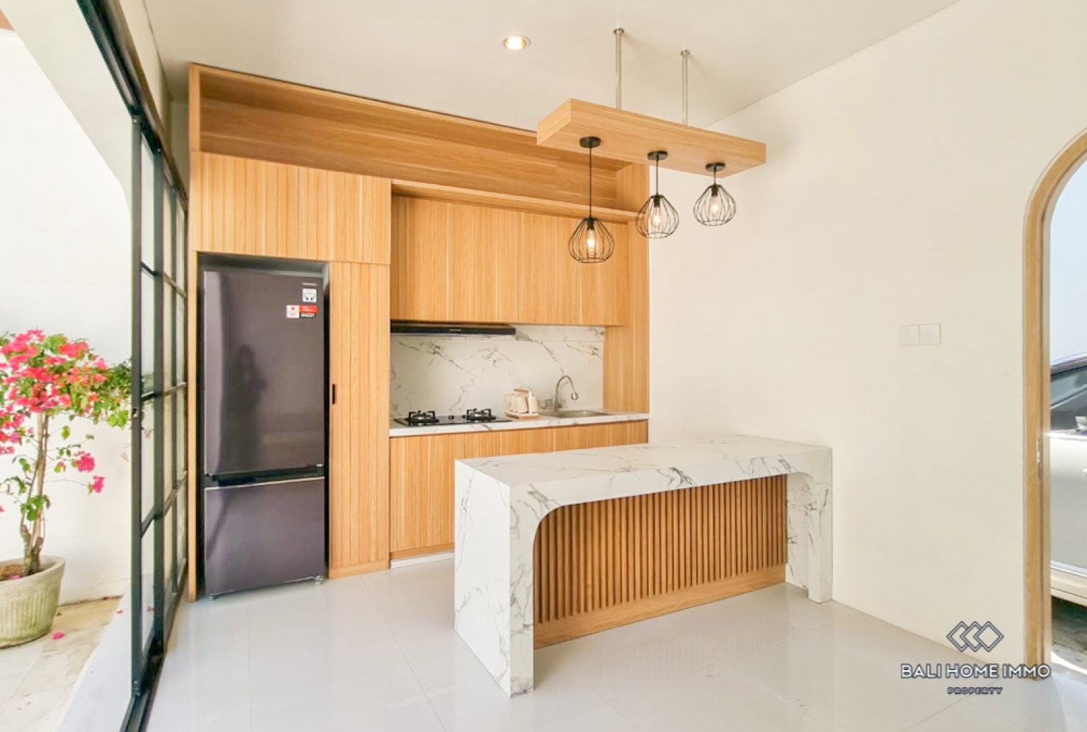 Brand New 2 Bedroom Villa for Yearly Rental in Bali Canggu Residential Side view 7
