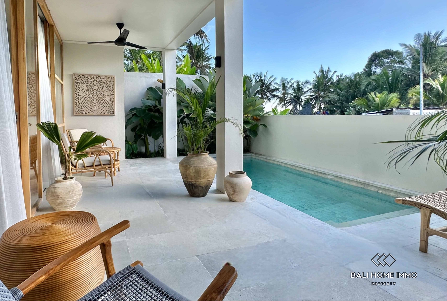 BRAND NEW 2 BEDROOM VILLA WITH RICEFIELD VIEW FOR SALE IN UBUD view 2