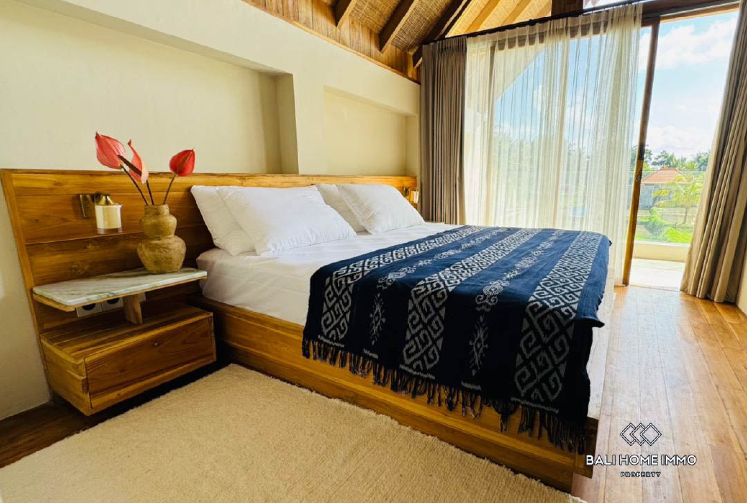 BRAND NEW 2 BEDROOM VILLA WITH RICEFIELD VIEW FOR SALE IN UBUD view 8