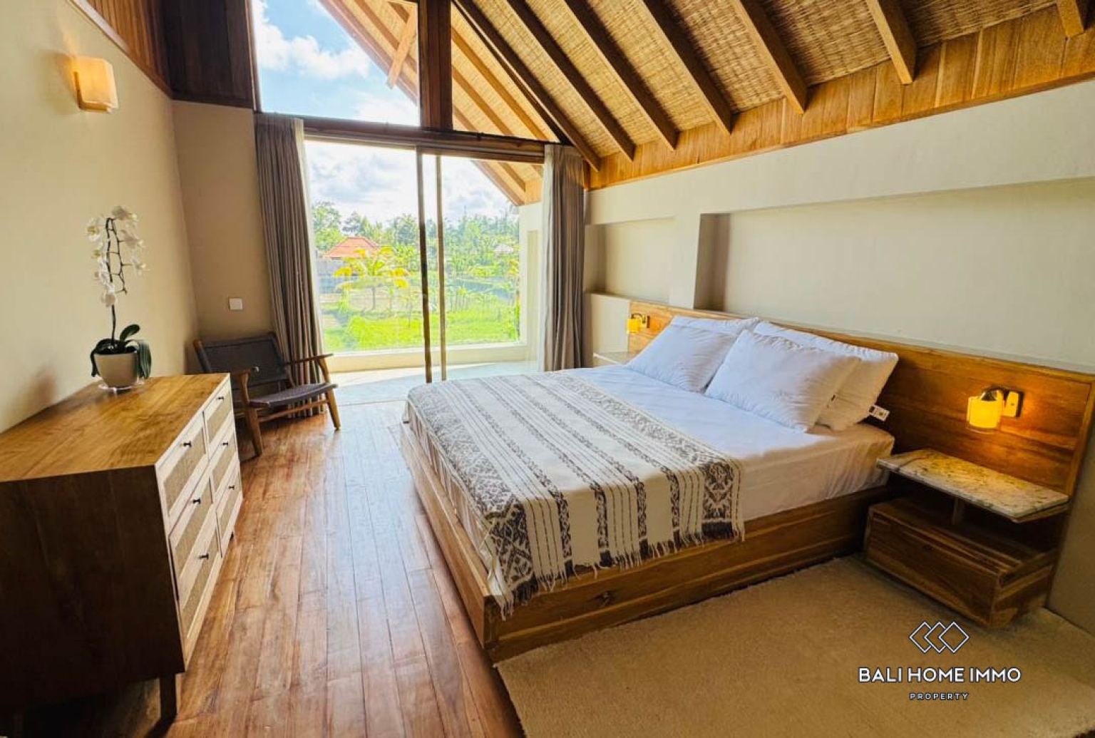 BRAND NEW 2 BEDROOM VILLA WITH RICEFIELD VIEW FOR SALE IN UBUD view 11