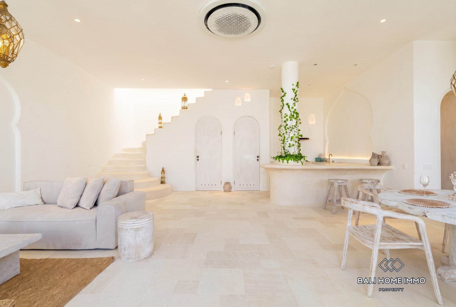 Brand new 2 Bedroom Villa with Unique Design For Sale Leasehold Near Seseh Beach Bali view 6