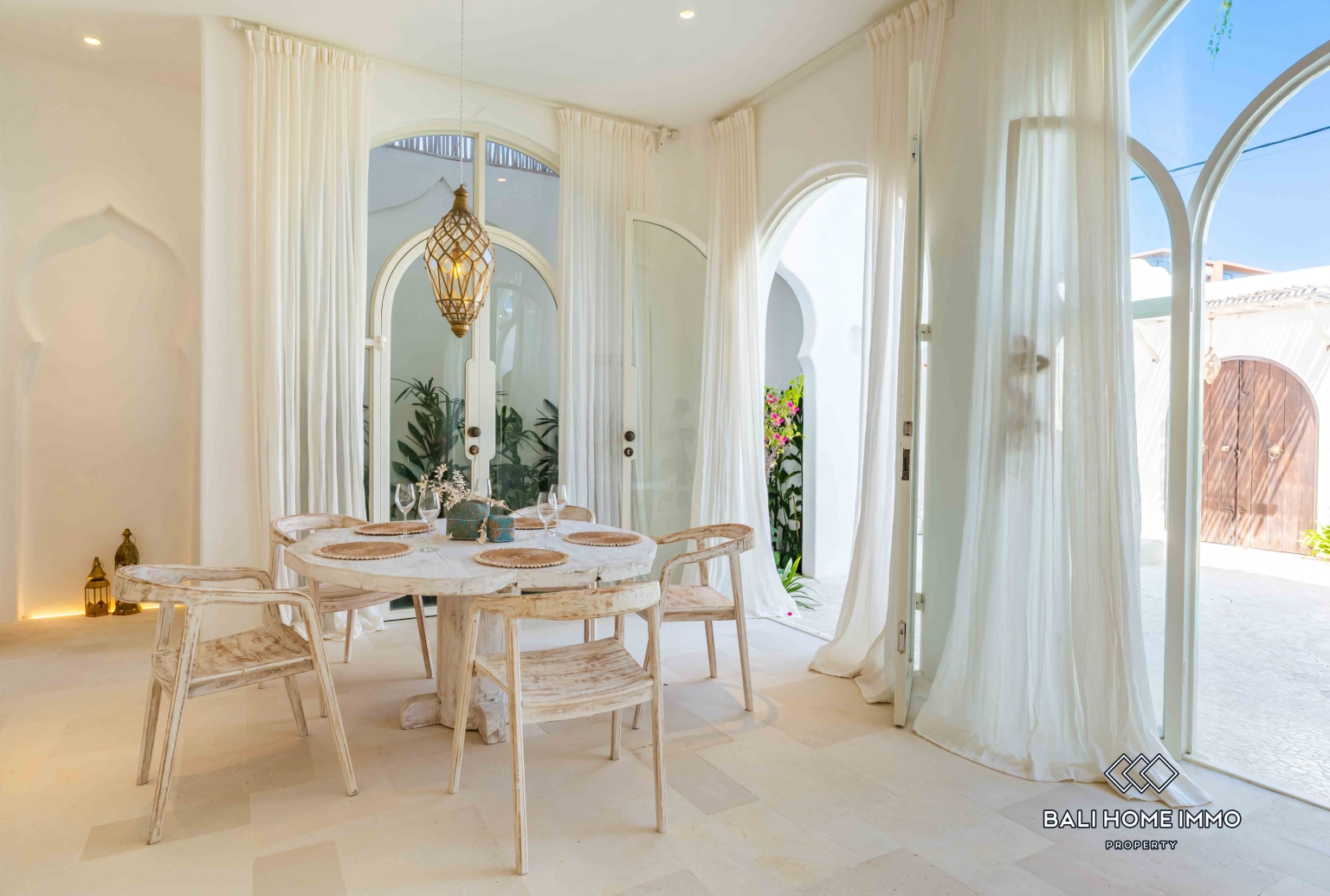 Brand new 2 Bedroom Villa with Unique Design For Sale Leasehold Near Seseh Beach Bali view 7