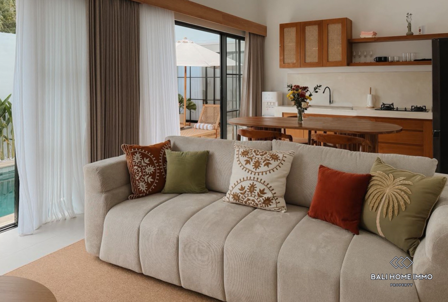 BRAND NEW 2 BEDROOMS VILLA FOR YEARLY RENTAL IN PANDAWA view 3