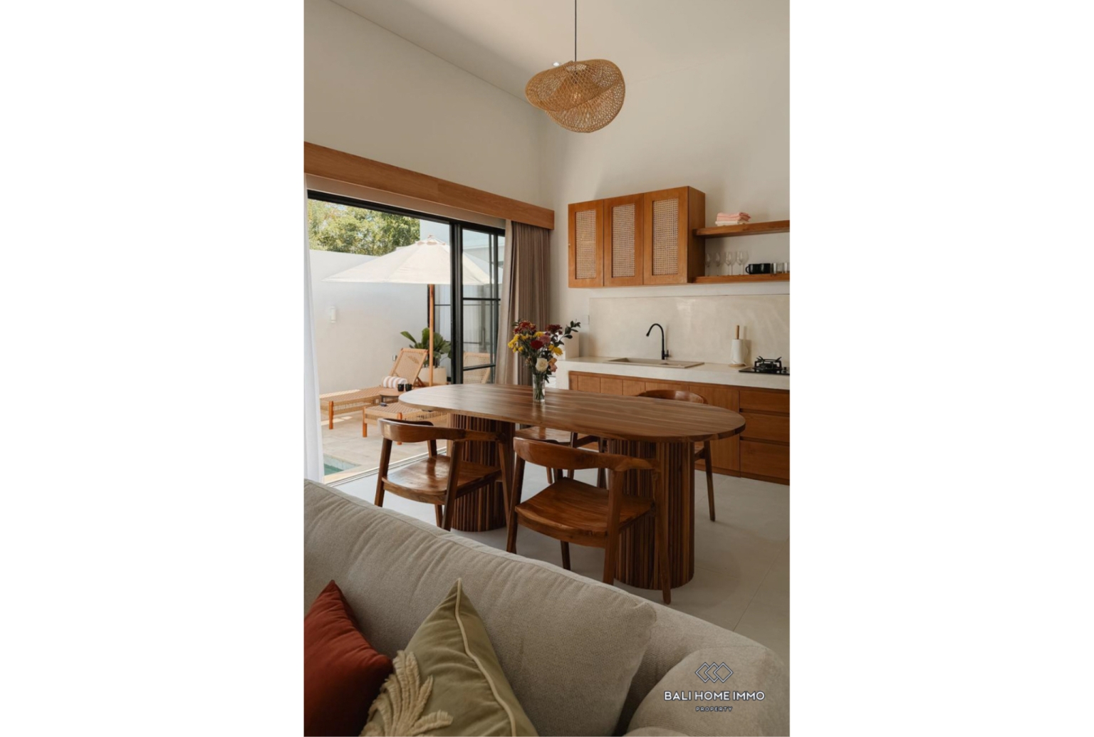BRAND NEW 2 BEDROOMS VILLA FOR YEARLY RENTAL IN PANDAWA view 6