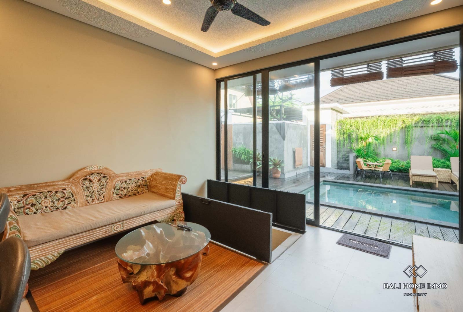 Brand New 2 Bedrooms villa with underground studio for rental in Bali Umalas view 4