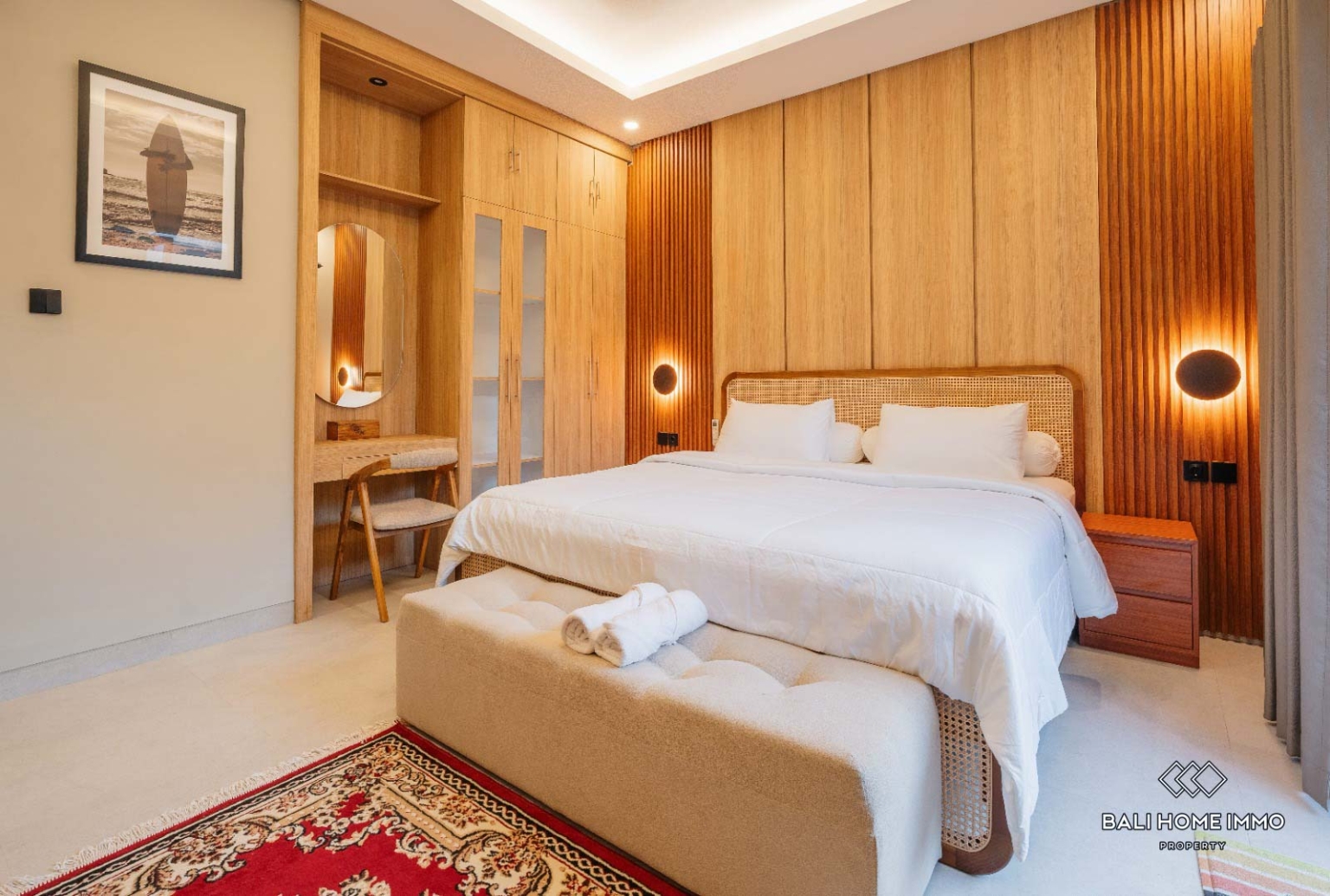 Brand New 2 Bedrooms villa with underground studio for rental in Bali Umalas view 15