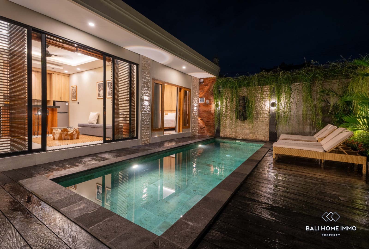Brand New 2 Bedrooms villa with underground studio for rental in Bali Umalas view 25