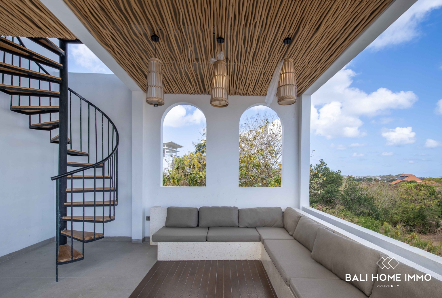 BRAND NEW 3 BEDROOM BOHEMIAN STYLE VILLA WITH OCEAN VIEW  FOR SALE NEAR MELASTI BEACH IN BALI view 22
