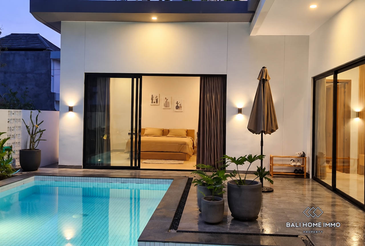 Villa Modern 3 Kamar Baru untuk Dijual dan Disewakan di Nusa Dua view 4