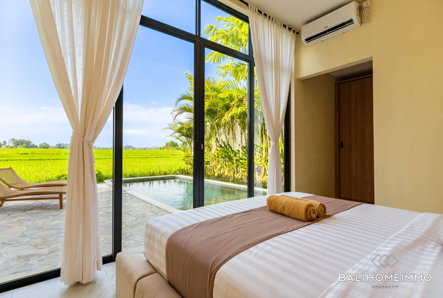 Villa modern baru dengan 3 kamar dijual dengan status hak sewa di Kedungu. view 28