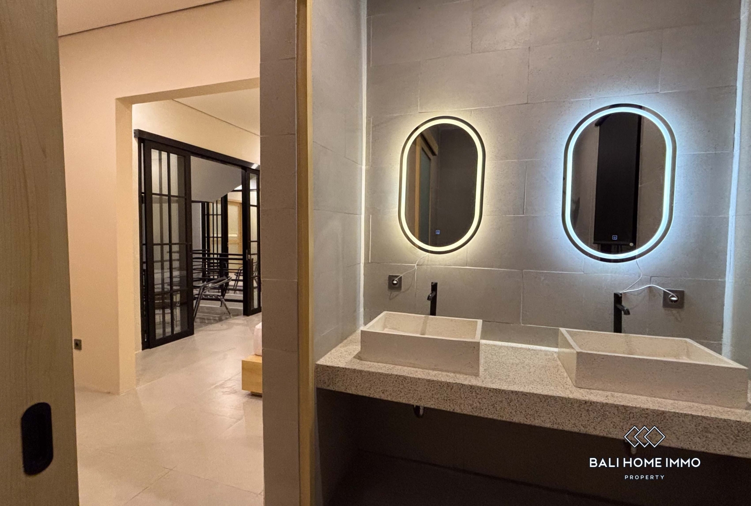 Villa Modern baru 3 Kamar dijual di Nyanyi Northside view 19
