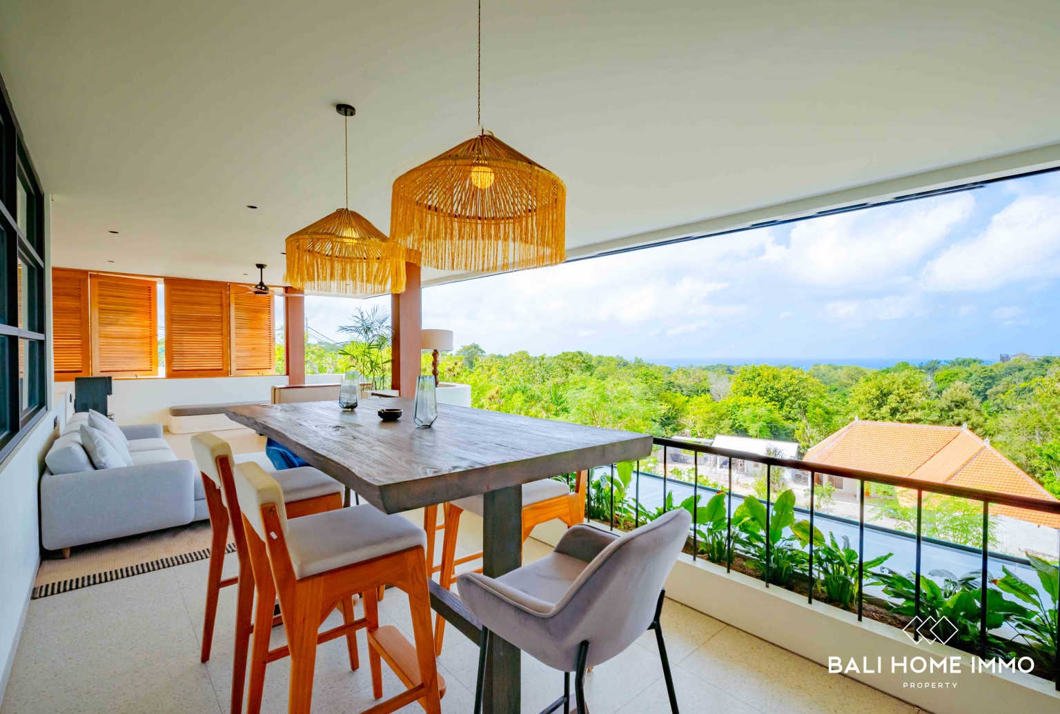 VILLA BARU DENGAN 3 KAMAR TIDUR DAN PEMANDANGAN LAUT UNTUK DIJUAL DI ULUWATU view 14