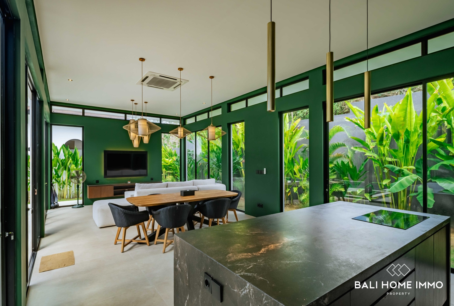 Villa tropicale neuve de 3 chambres à vendre à Ungasan view 13