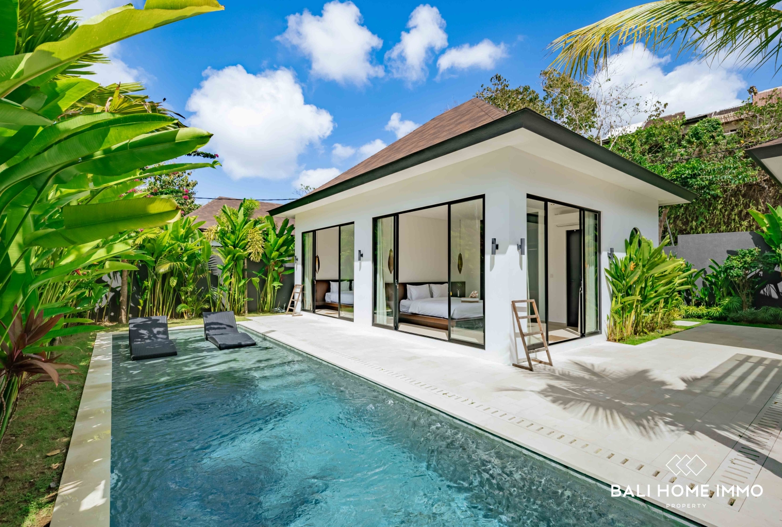 Villa tropicale neuve de 3 chambres à vendre à Ungasan view 3