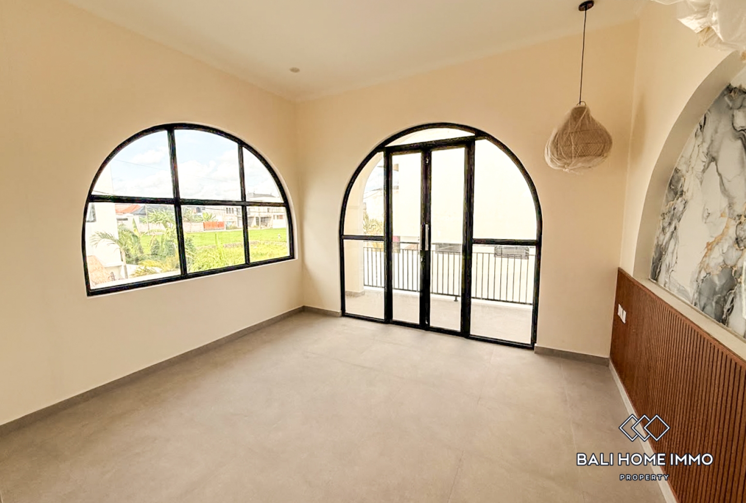 Brand New 3 Bedroom Villa for Rent and Sale in Canggu Residential Side view 5