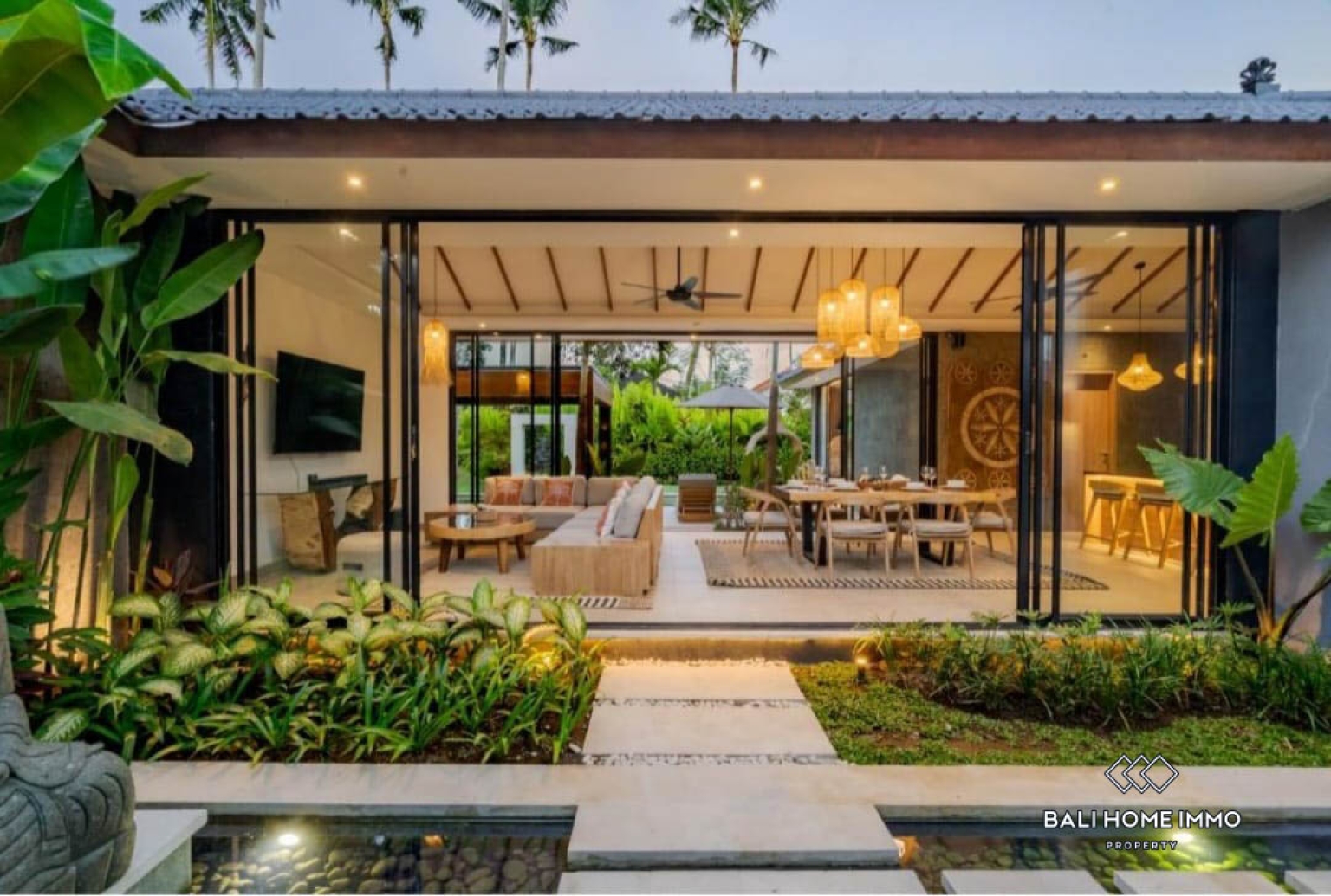 BRAND NEW 3 BEDROOM VILLA FOR RENT IN UBUD view 2