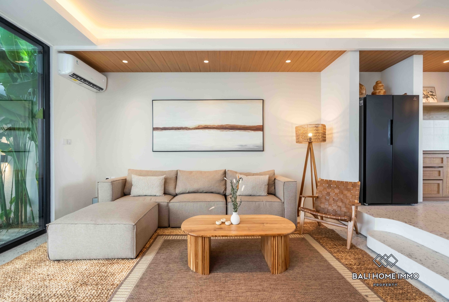 Villa neuve de 3 chambres à vendre en bail emphytéotique à Bali Cemagi view 6