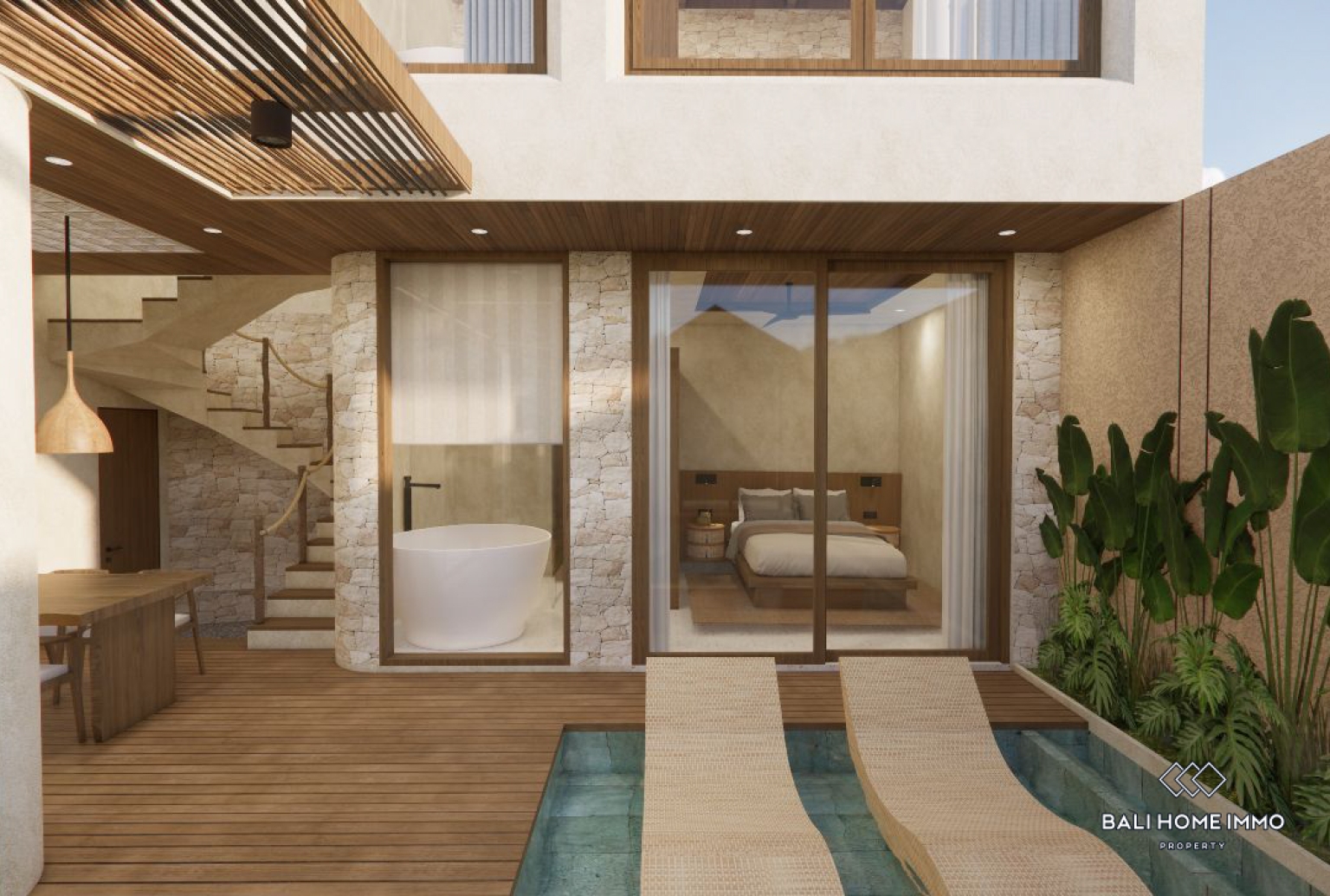 VILLA BARU DENGAN 5 KAMAR UNTUK DISEWA TAHUNAN DAN BULANAN DI JIMBARAN view 4