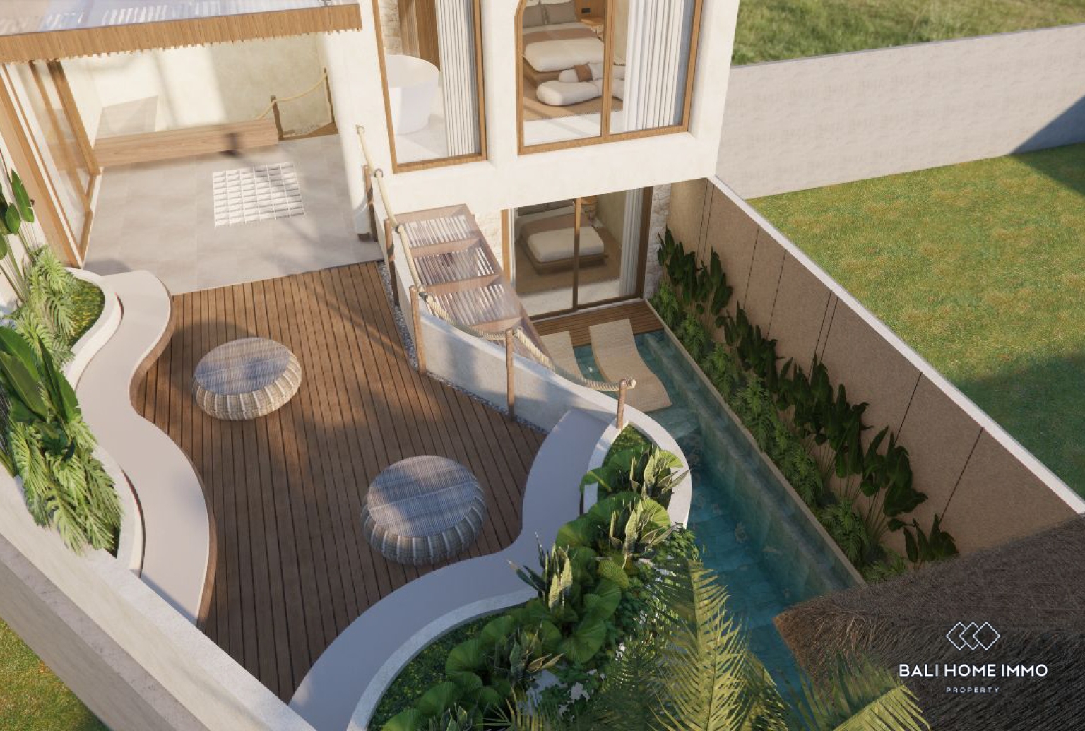 VILLA BARU DENGAN 5 KAMAR UNTUK DISEWA TAHUNAN DAN BULANAN DI JIMBARAN view 14