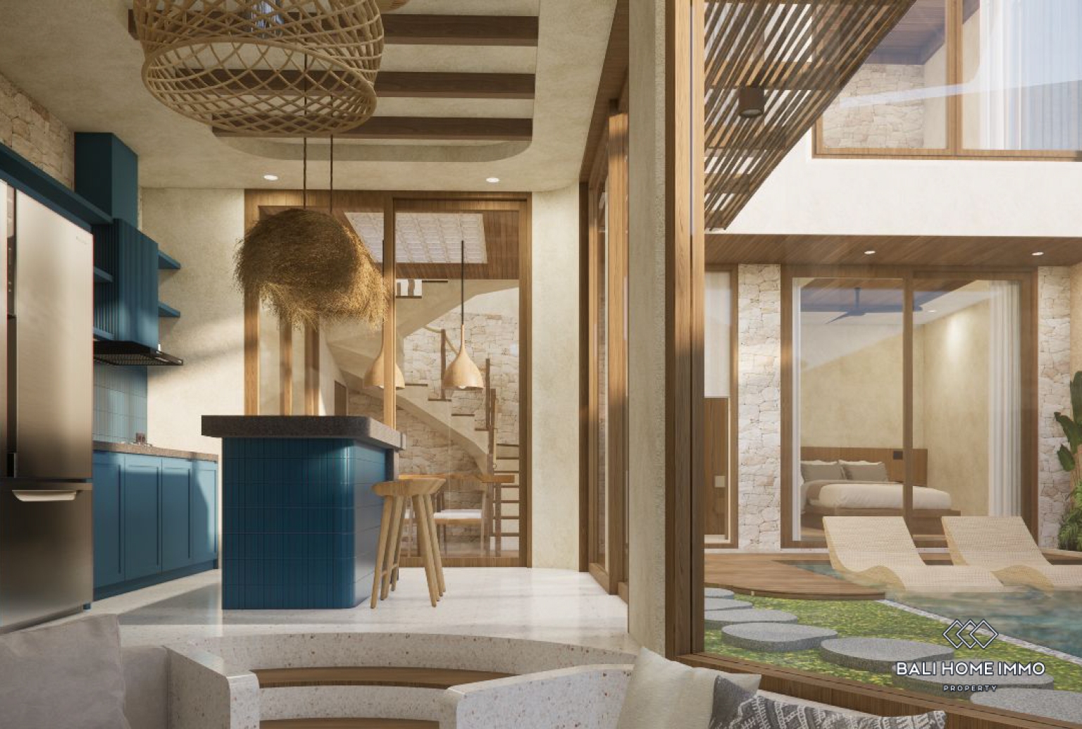 VILLA BARU DENGAN 5 KAMAR UNTUK DISEWA TAHUNAN DAN BULANAN DI JIMBARAN view 7