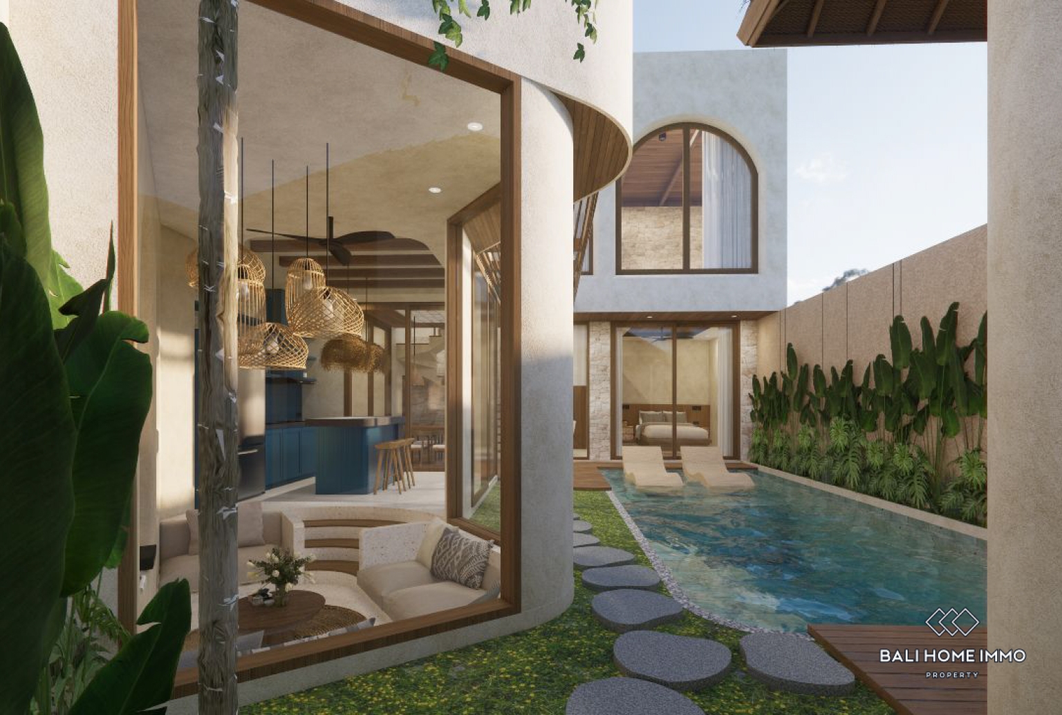 VILLA BARU DENGAN 5 KAMAR UNTUK DISEWA TAHUNAN DAN BULANAN DI JIMBARAN view 15