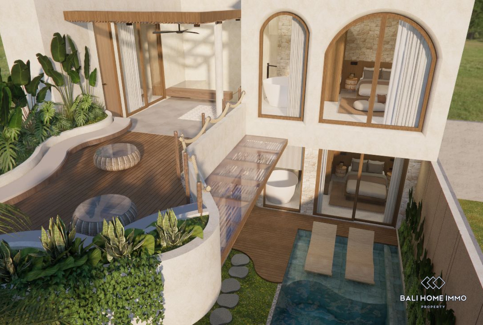 VILLA BARU DENGAN 5 KAMAR UNTUK DISEWA TAHUNAN DAN BULANAN DI JIMBARAN view 16