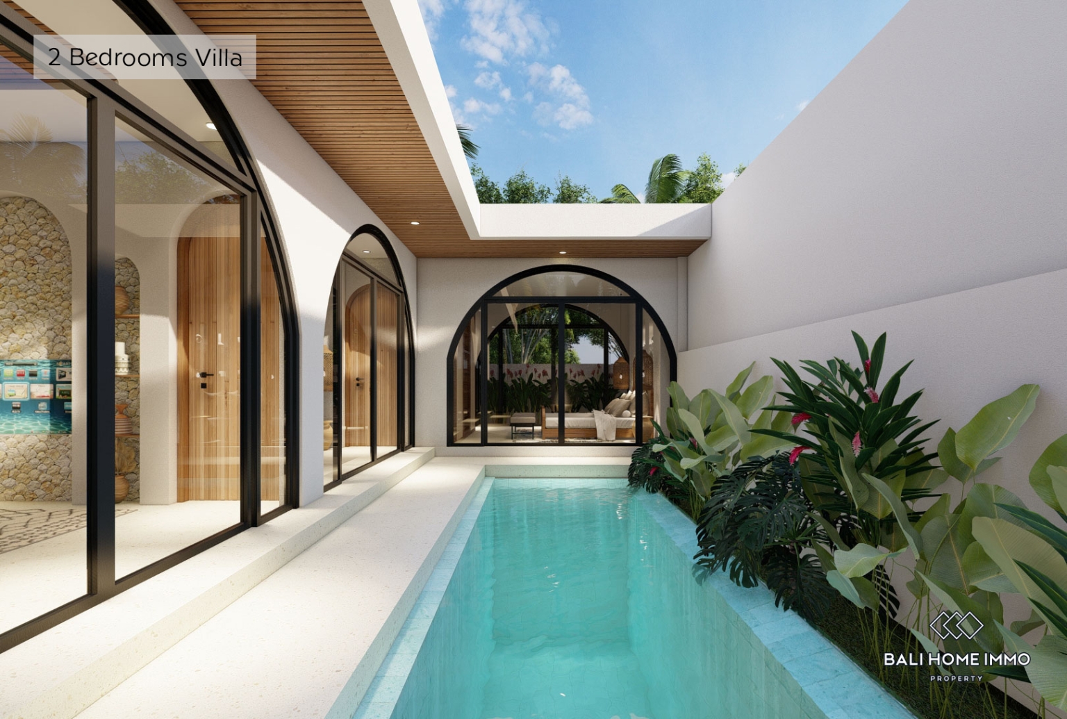 BRAND NEW 5 UNITS VILLA COMPLEX WITH TOTAL 7 BEDROOM FOR YEARLY RENTAL IN ULUWATU – BINGIN view 4