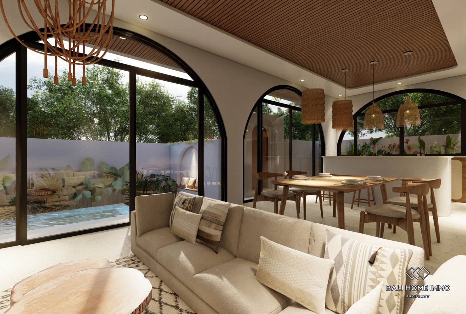 BRAND NEW 5 UNITS VILLA COMPLEX WITH TOTAL 7 BEDROOM FOR YEARLY RENTAL IN ULUWATU – BINGIN view 5