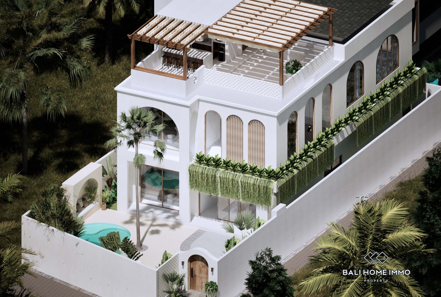 Off-plan 6 Bedroom Modern Villa with Green Zone Ricefield Views view 11
