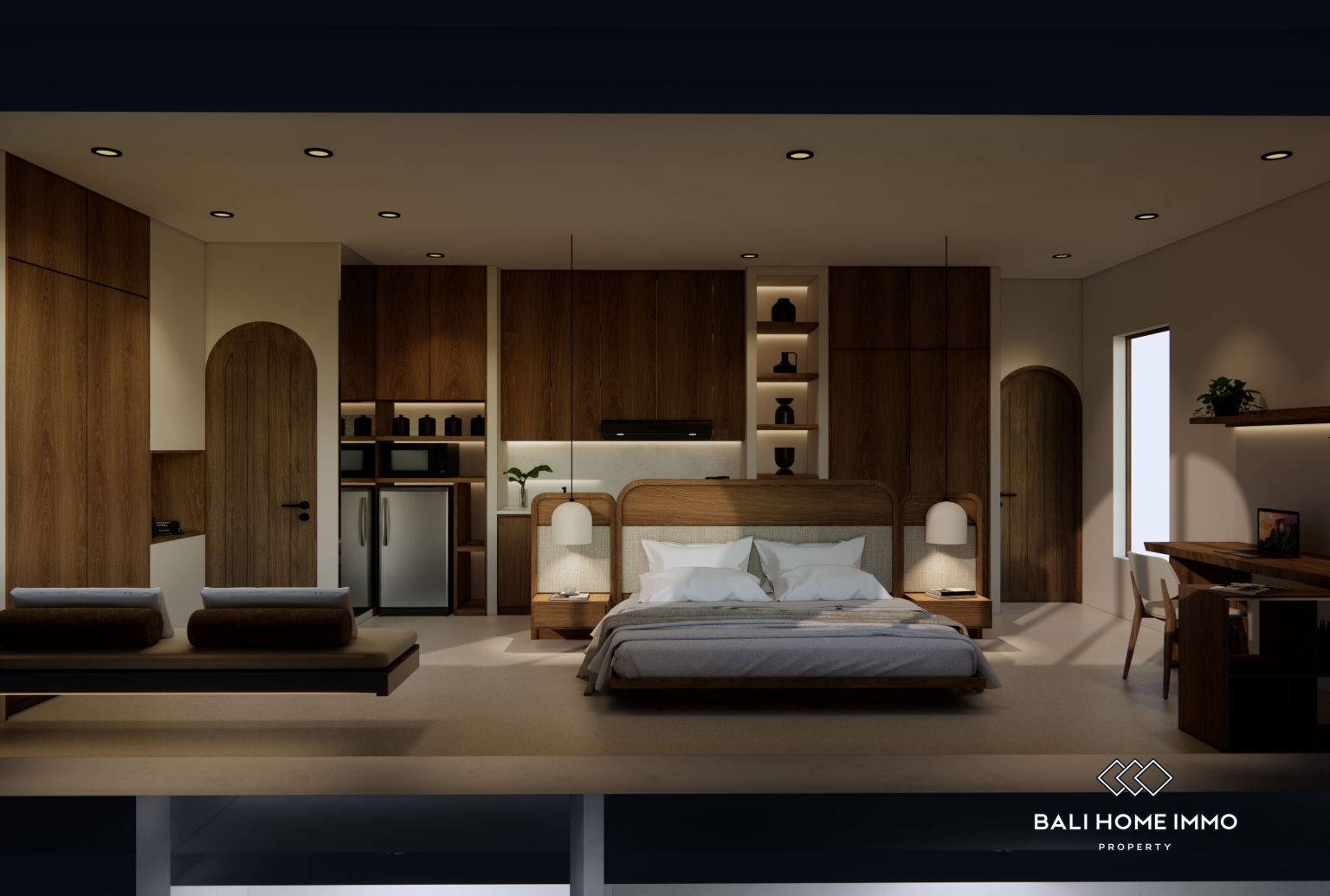 Off-plan 6 Bedroom Modern Villa with Green Zone Ricefield Views view 5