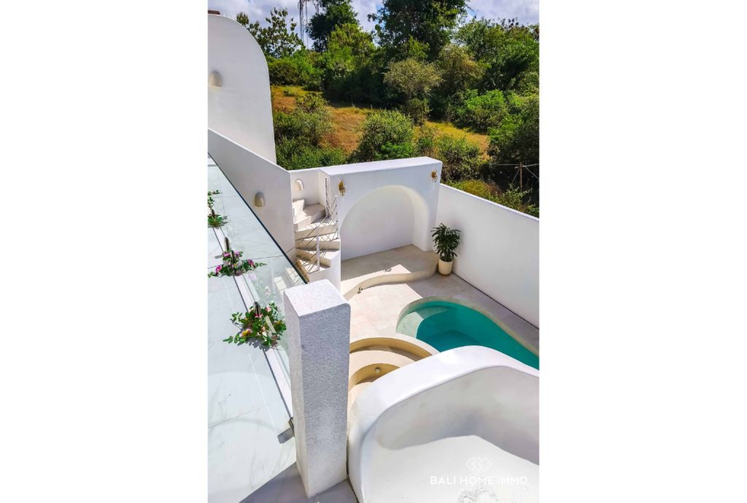 Superbe villa méditerranéenne tropicale neuve de 2 chambres à vendre près de la plage de Pandawa view 16