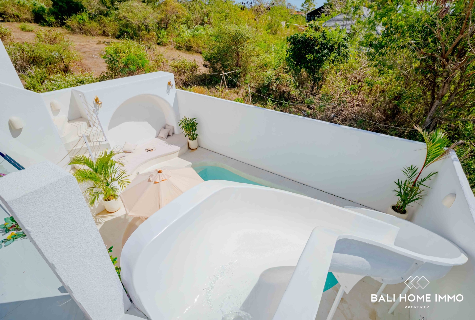Villa Mediterania Tropis 2 Kamar Mewah BARU untuk dijual dekat Pantai Pandawa view 23