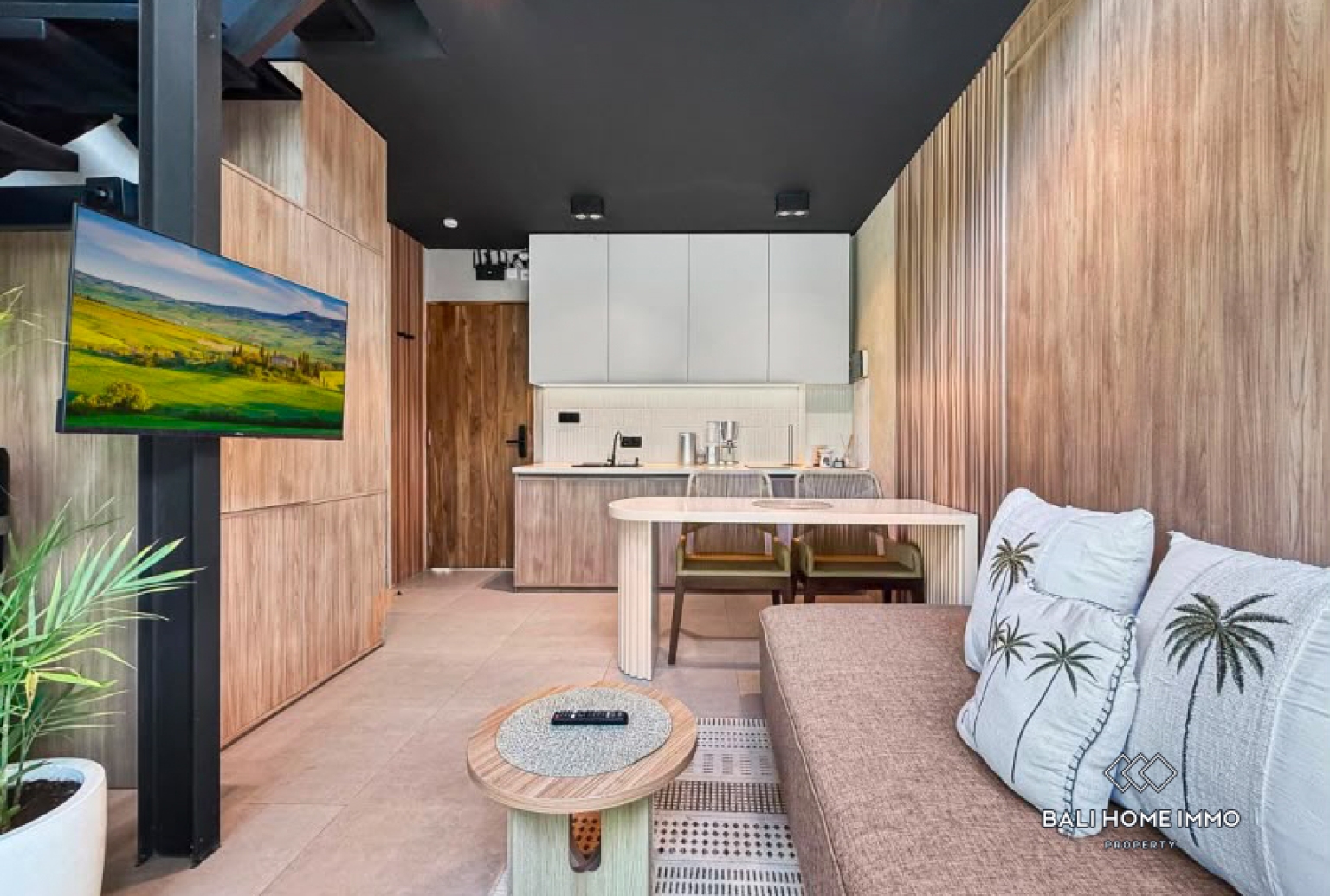 Brand new loft villa with jungle view for sale in Canggu Babakan view 2