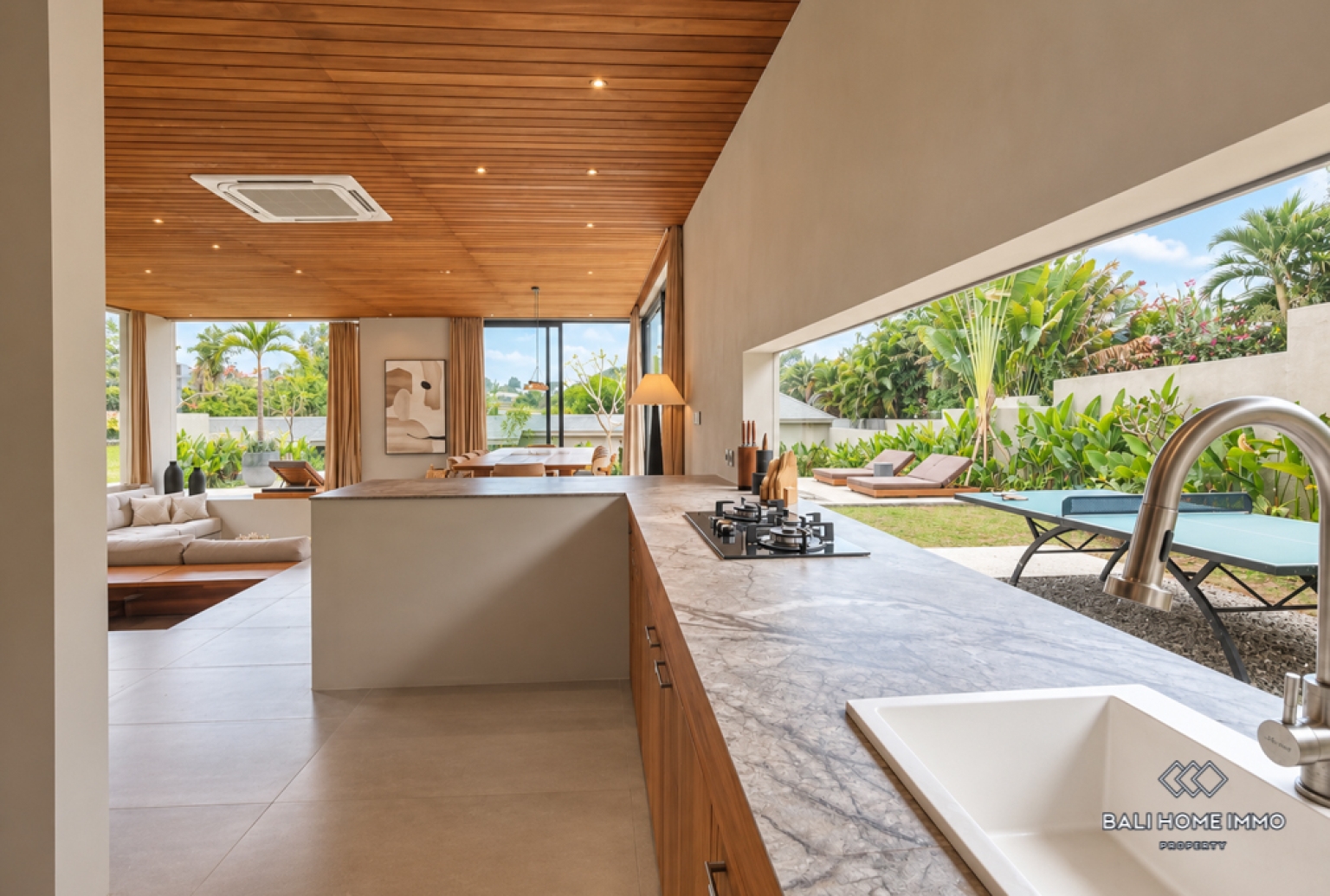 Brand New Stunning 5 Bedroom Villa for Sale Leasehold in Bali Pererenan North Side view 7