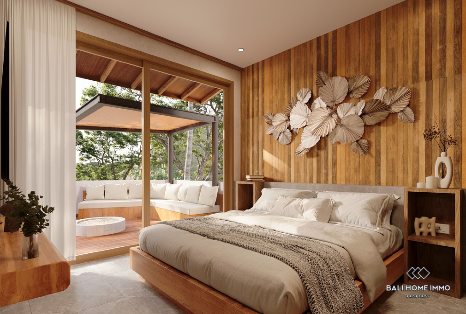Brand New Stunning 5 Bedroom Villa for Sale Leasehold in Bali Pererenan North Side view 9