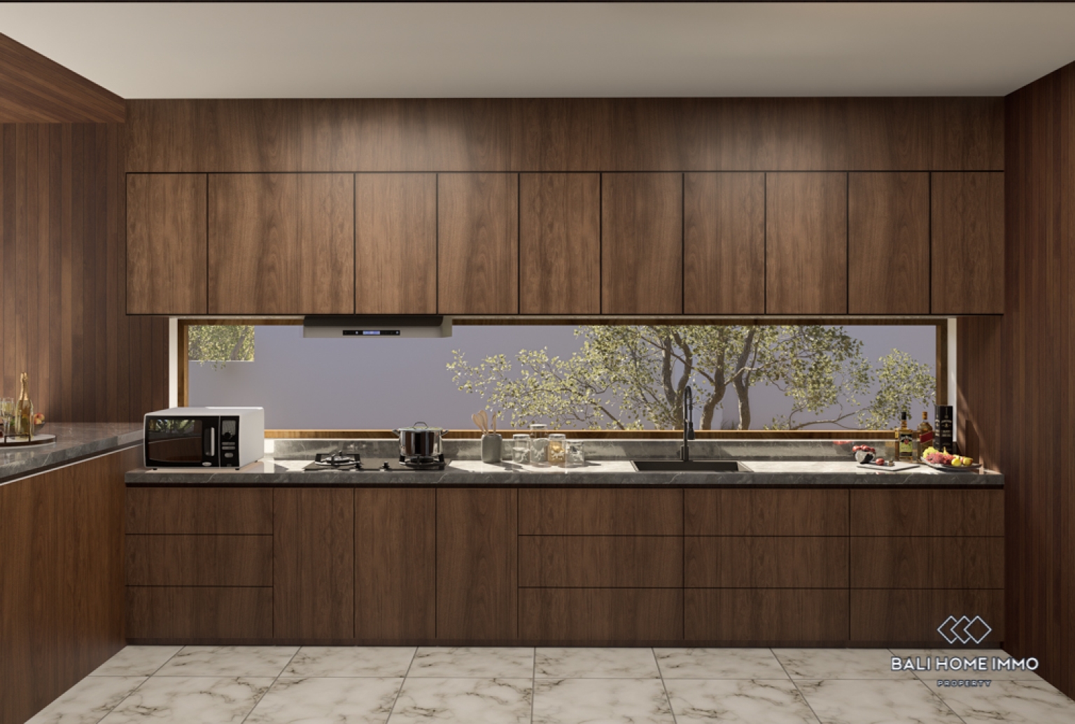 Brand New Stunning 5 Bedroom Villa for Sale Leasehold in Bali Pererenan North Side view 6