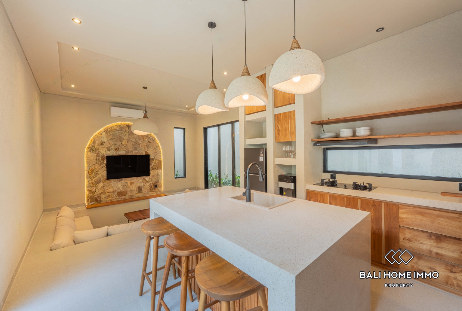 Brand New Tropical 2 Bedroom Villa For Sale Leasehold in Pecatu view 6