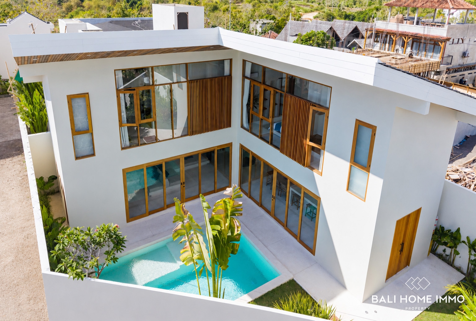 Villa tropicale neuve de 2 chambres à vendre et à louer près de la plage de Balangan view 5