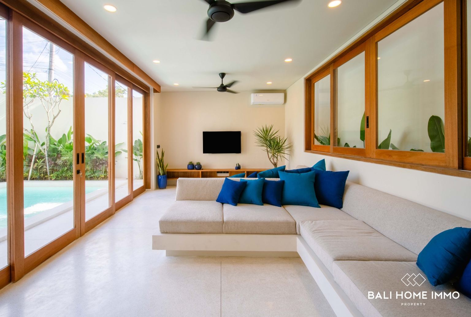 Villa tropicale neuve de 2 chambres à vendre et à louer près de la plage de Balangan view 6