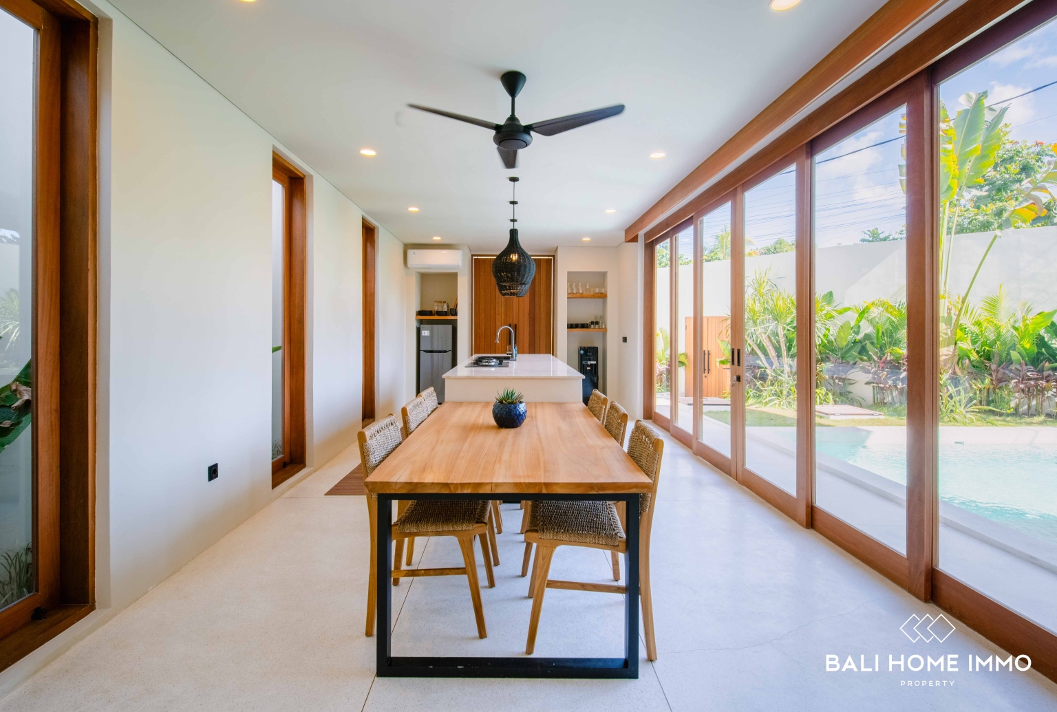 Villa tropicale neuve de 2 chambres à vendre et à louer près de la plage de Balangan view 13