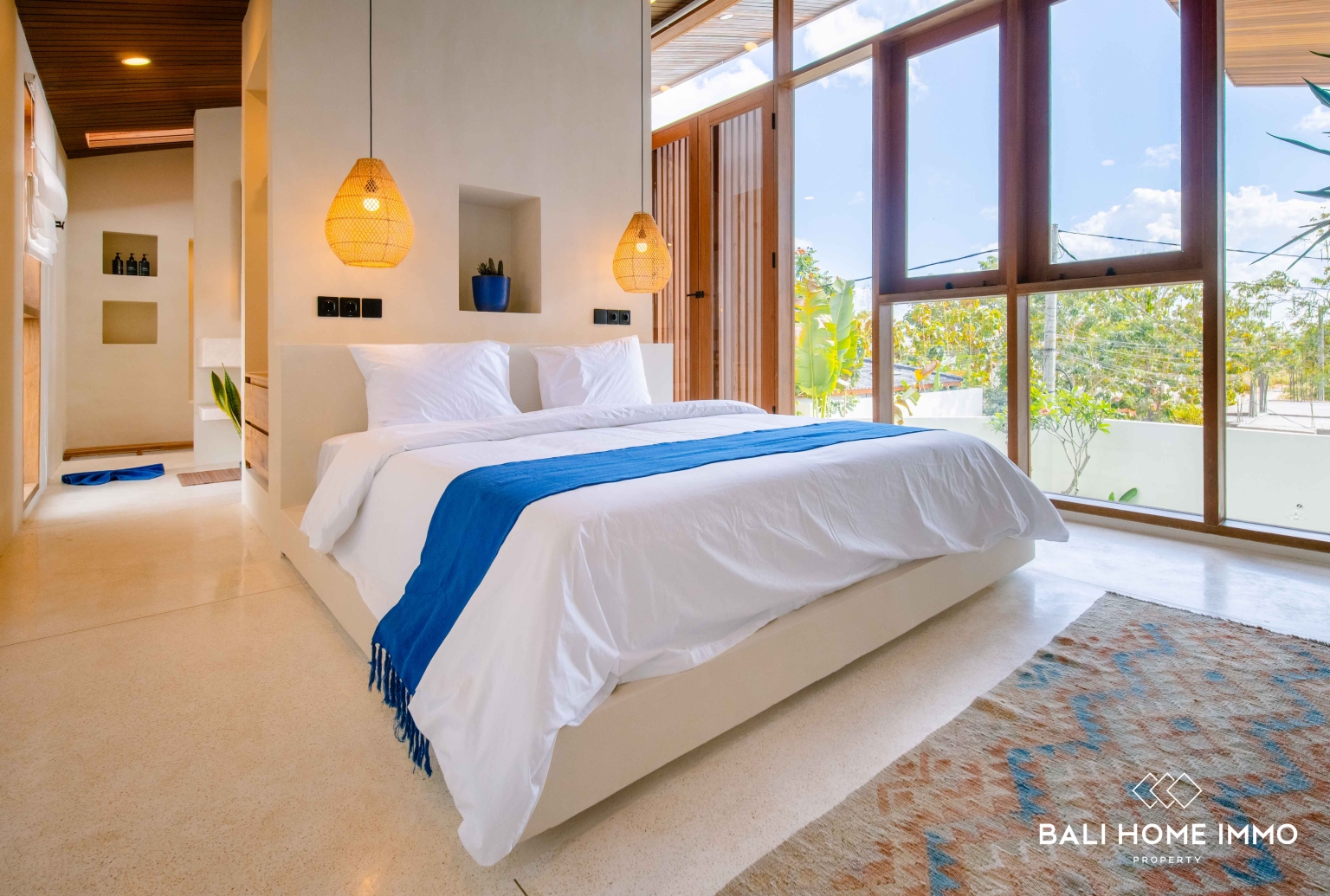 Villa tropicale neuve de 2 chambres à vendre et à louer près de la plage de Balangan view 19