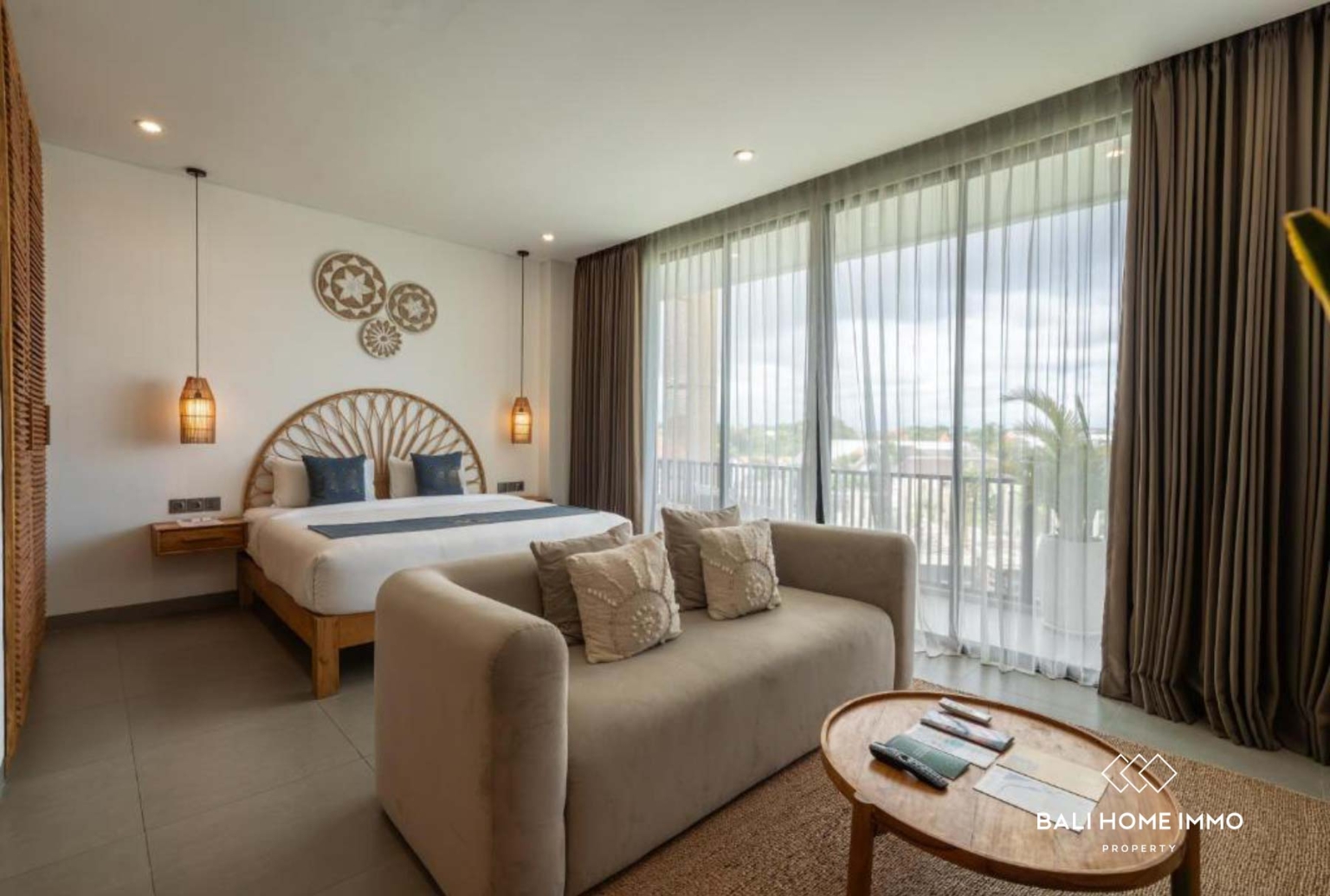 Charmant appartement T2 à vendre en bail emphytéotique à Berawa, Bali view 5