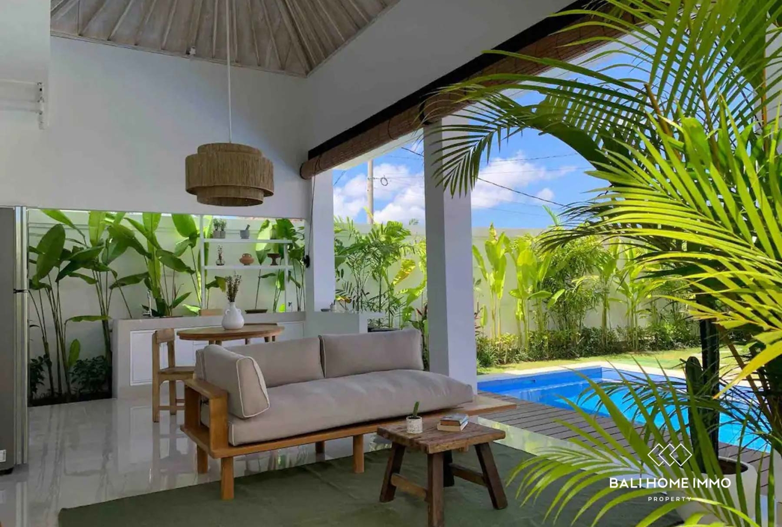 CHARMING 2 BEDROOM FOR YEARLY RENTAL in BERAWA BALI view 2