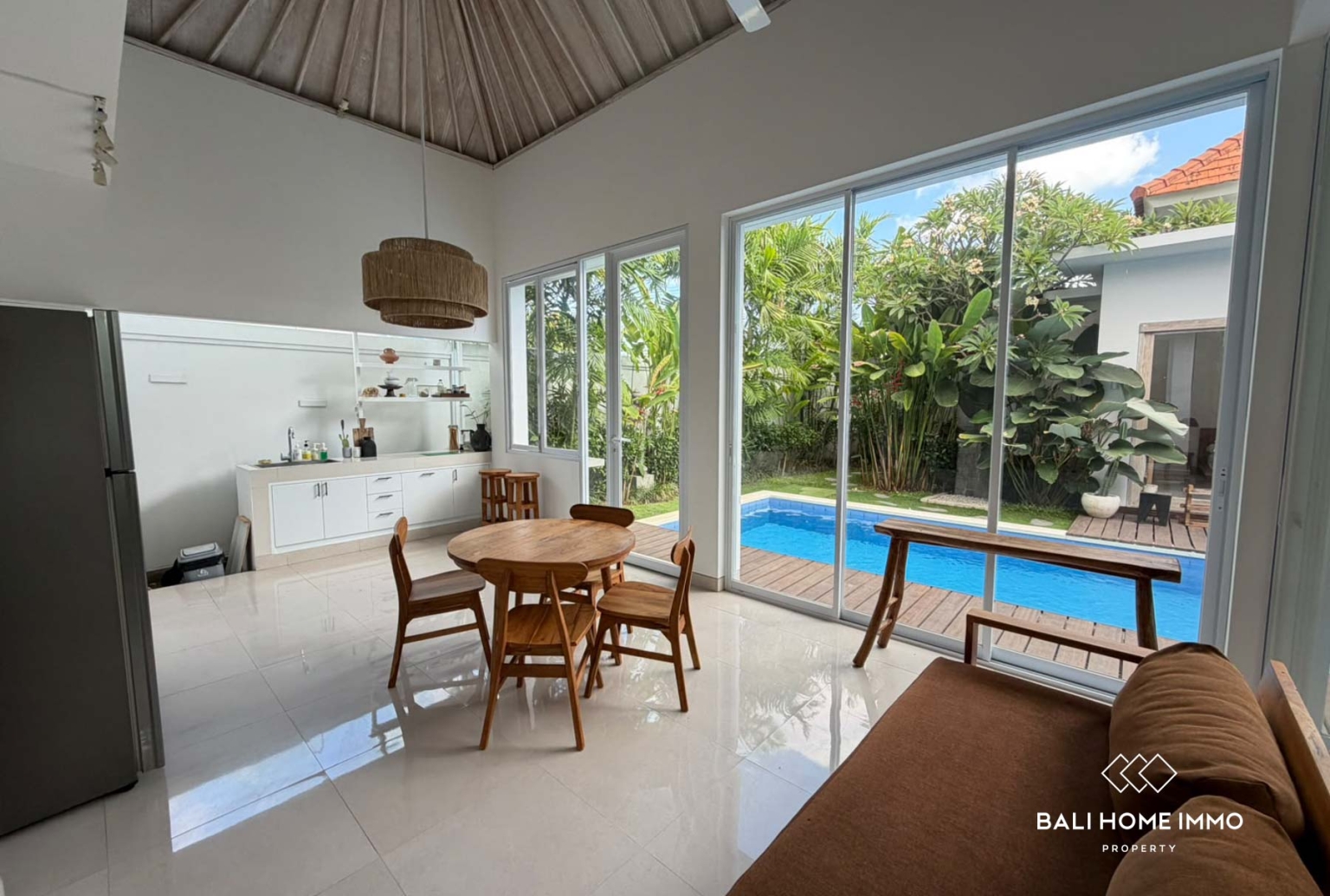 CHARMING 2 BEDROOM FOR YEARLY RENTAL in BERAWA BALI view 4
